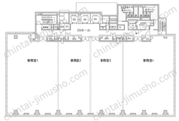 麹町三葉ビル5Fの間取図