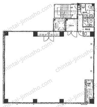 一景ビル4Fの間取図