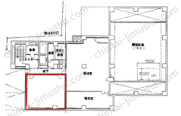 六本木山田ビルB1Fの間取図