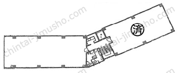 共同ビル（新岩本町）3Fの間取図