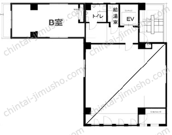 東京ラインビル5Fの間取図