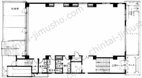 錦精社神田ビル1Fの間取図