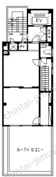 麻布十番第五早川屋ビル6Fの間取図