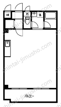 ドルミ錦糸町大興ビル2Fの間取図