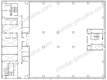 天王洲ファーストタワー11Fの間取図