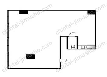 AKASAKA 8 BLDG.／赤坂8ビル1Fの間取図