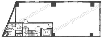 東亜ビル4Fの間取図