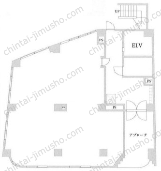 ロジェメント三軒茶屋1Fの間取図