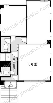 アーバンプラザビル1Fの間取図