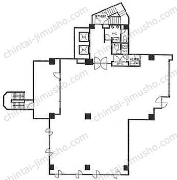 本郷綱ビル4Fの間取図