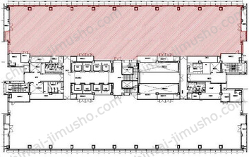 トレードピアお台場8Fの間取図