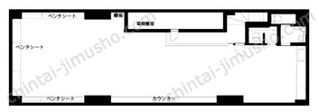 ワコーレ新宿第二ビルB1Fの間取図