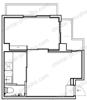 ピロティ南青山4Fの間取図