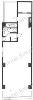 麻布根本ビル5Fの間取図