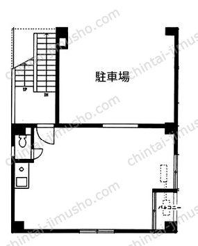 メゾン南青山1Fの間取図