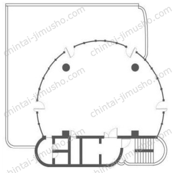 キャロット杉並ビル3Fの間取図