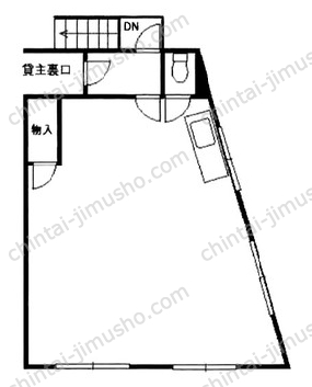 田辺ビル2Fの間取図