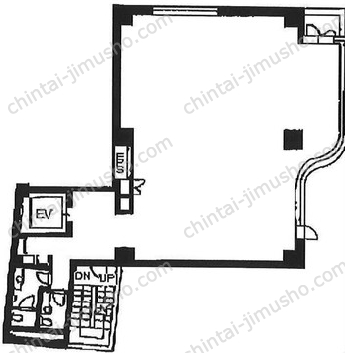 INACビル2Fの間取図