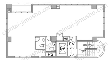 カレントビル3Fの間取図