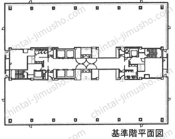 横浜西口KNビル6Fの間取図