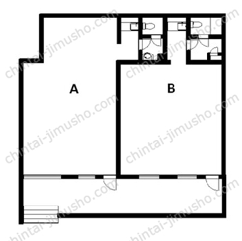 ラフォーレ中野B1Fの間取図