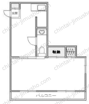 MI西新宿2Fの間取図