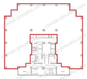 FOREFRONT TOWERⅡ7Fの間取図