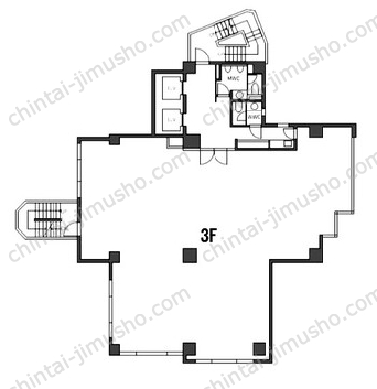 本郷綱ビル3Fの間取図