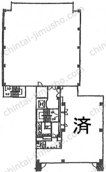 光洋ビル7Fの間取図