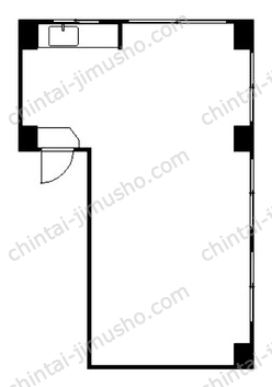 岡ビル3Fの間取図