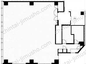 PMO芝大門6Fの間取図