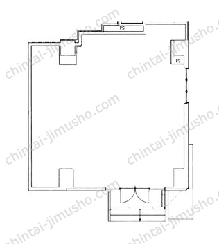 B City両国1Fの間取図