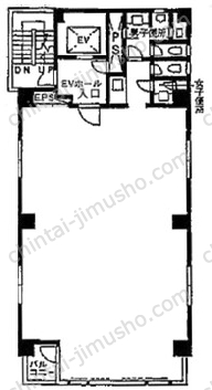 ストーク南大塚ビル5Fの間取図