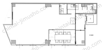 ISM Otemachi3Fの間取図