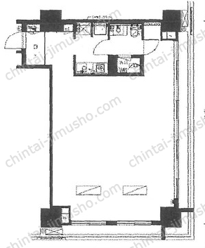 the SOHO11Fの間取図