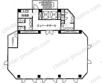 西池袋フジタビル7Fの間取図