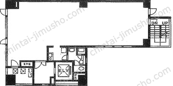 加登ビル6Fの間取図