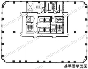 コアシティ立川11Fの間取図