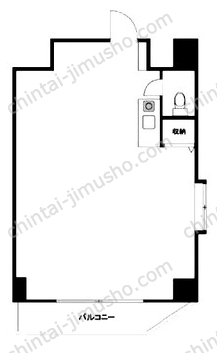 ウィンズ落合1Fの間取図