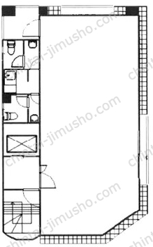 TRCビル6Fの間取図