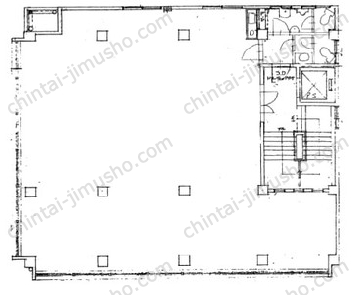 文弘社ビル3Fの間取図