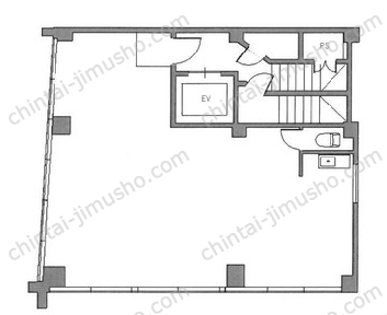 田中ビル6Fの間取図