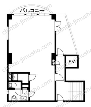 小林ビル5Fの間取図