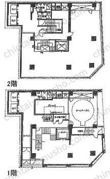 DKビル一括貸の間取図