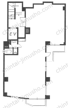 シャンブール早稲田2Fの間取図