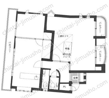 A青山ビル4Fの間取図