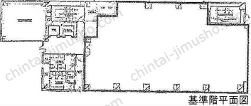 渋谷野村證券ビル9Fの間取図