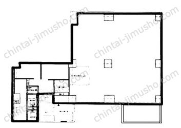 渋谷TRビル2Fの間取図