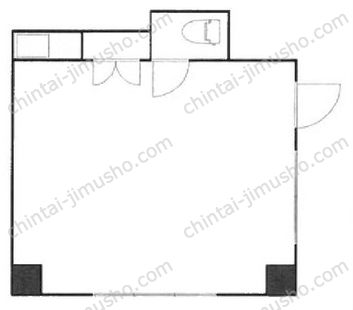 内藤ビル1Fの間取図
