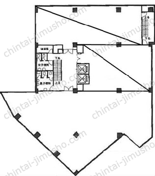 いちご五反田ビル8Fの間取図